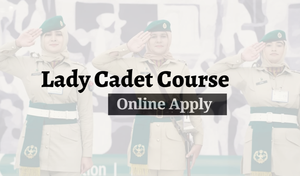 lady cadet course